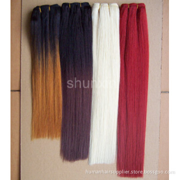 Silky and Smooth, No Tangle, No Shedding 100% Remy Human Hair Extension (STW2)